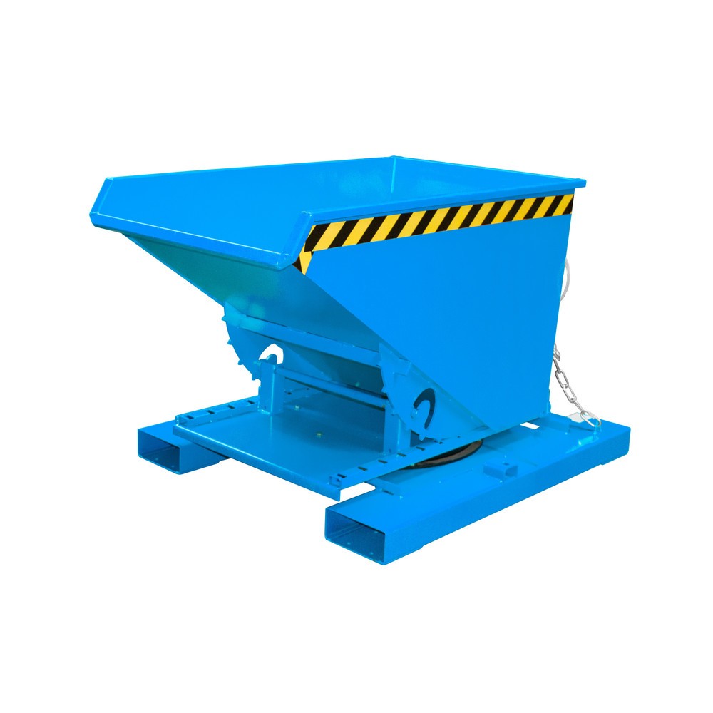Produktabbildung: Bauer® Spänebehälter S3S 300, lackiert, Lichtblau