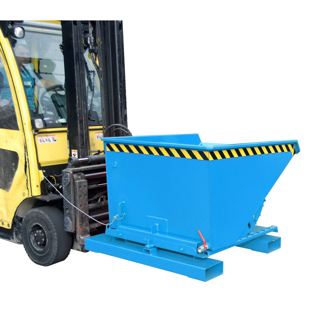 Produktabbildung Nr. 2: Bauer® Spänebehälter S3S 600, lackiert, Lichtblau