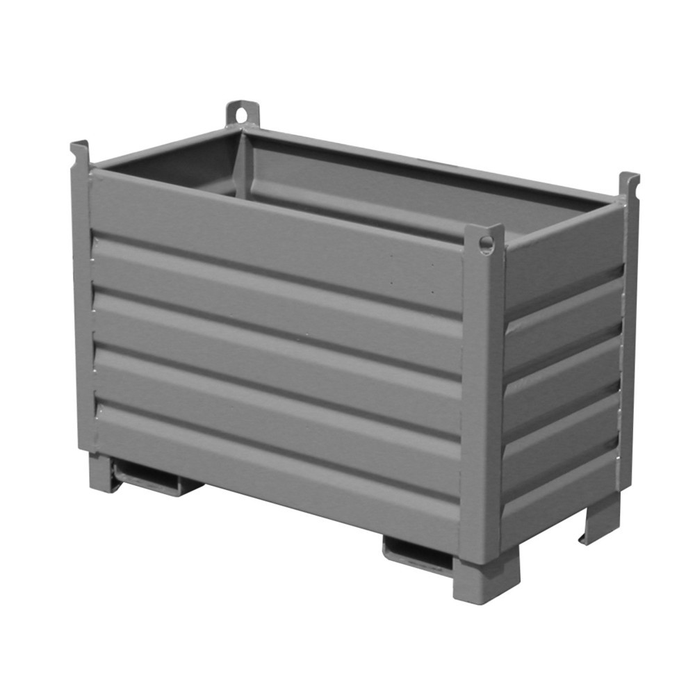Illustration du produit: Bauer® Système de poubelle type SBS, volume 0,5 m³, RAL 7005 gris souris