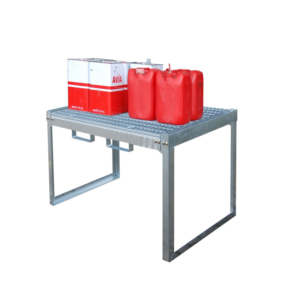 Produktabbildung Nr. 2: Bauer® Système de rayonnage à fûts modulaire, H x l x P 780 x 1 310 x 800 mm, pour emballages