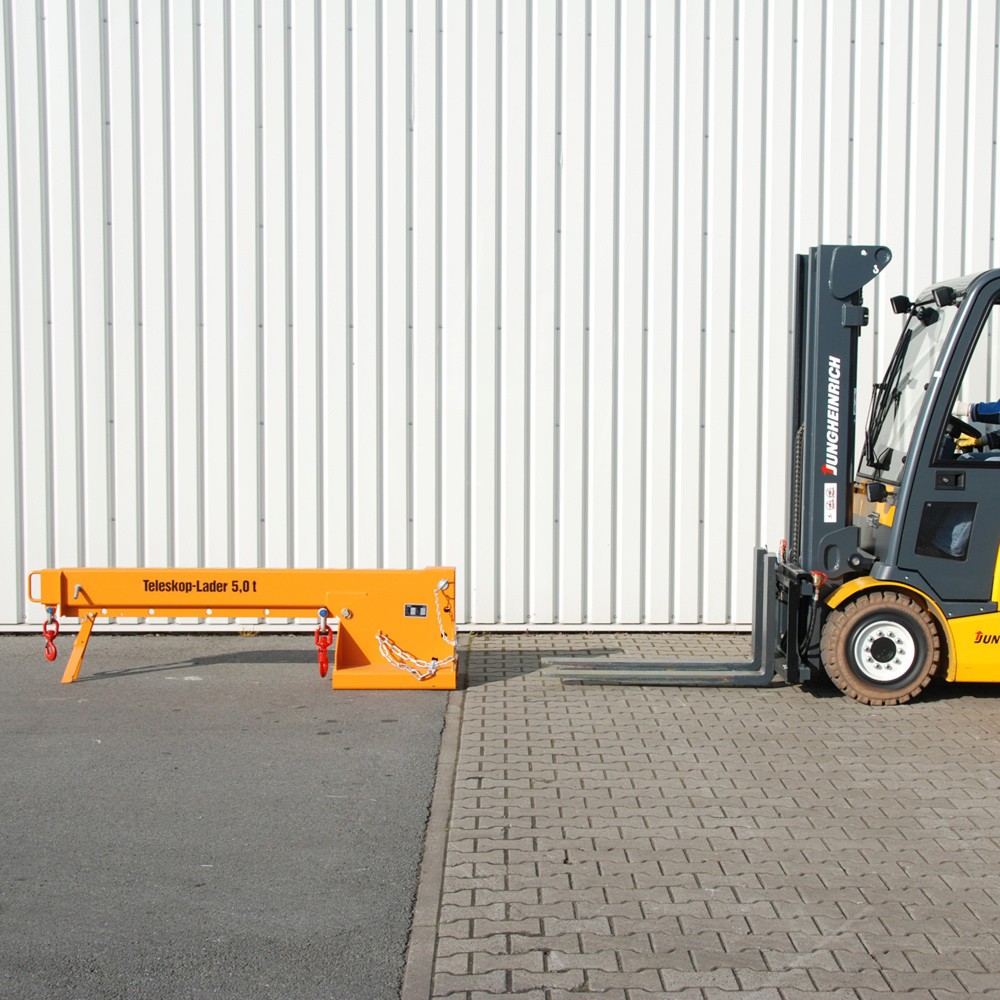 Produktabbildung Nr. 1: Bauer® Teleskoplader Modell 1, Reichweite bis 3.690 mm, TK bis 5.000 kg, gelborange