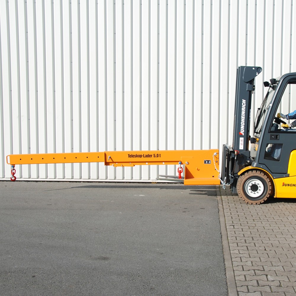 Produktabbildung Nr. 7: Bauer® Teleskoplader Modell 1, Reichweite bis 3.690 mm, TK bis 5.000 kg, gelborange