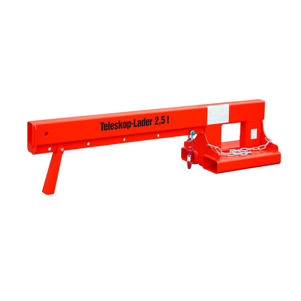 Produktabbildung: Bauer® Teleskoplader Typ KT-K, Reichweite bis 1.870 mm, TK bis 2.500 kg, RAL 3000 feuerrot