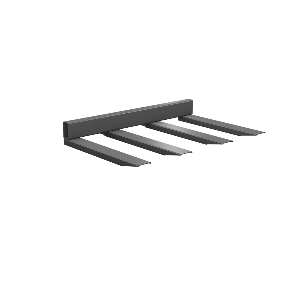 Produktabbildung Nr. 1: Bauer® Traverse pour produits longs, peinte, capacité de charge 1 500 kg, gris souris