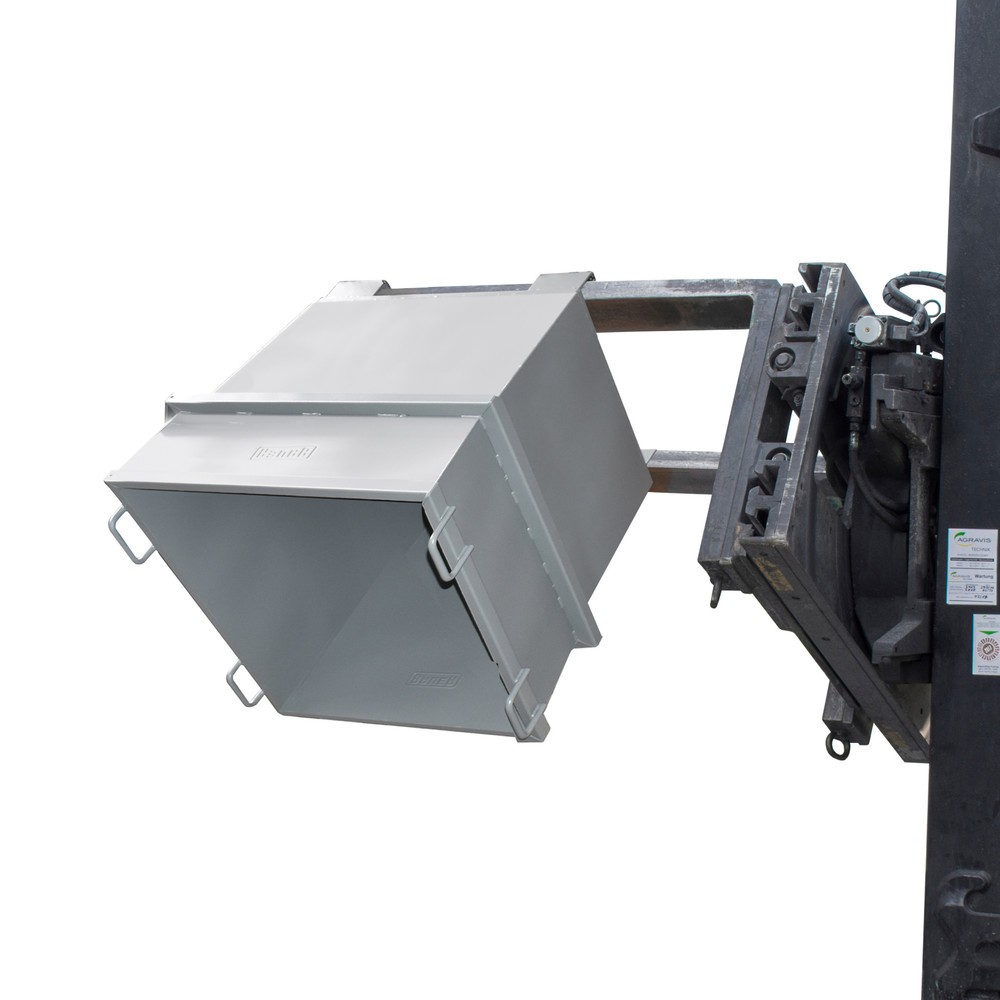 Produktabbildung Nr. 2: Bauer® Universal-Container Typ UC, Volumen 1 m³, RAL 7005 mausgrau