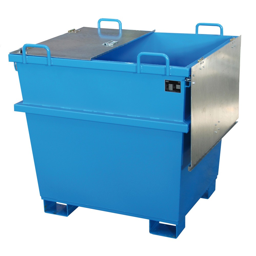 Produktabbildung Nr. 3: Bauer® Universal-Container Typ UC, Volumen 1 m³, RAL 5012 lichtblau