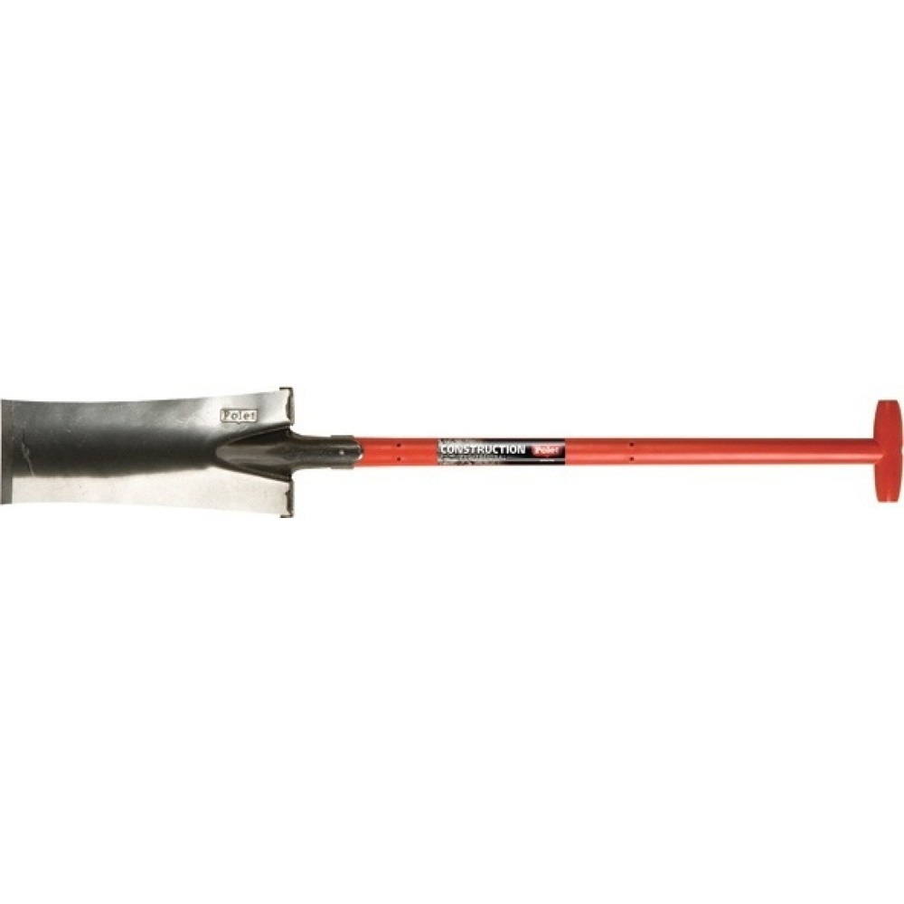 Illustration du produit: Bêche de drainage Fiber 5001 380 x 140 mm 850 mm avec poignée en T POLET