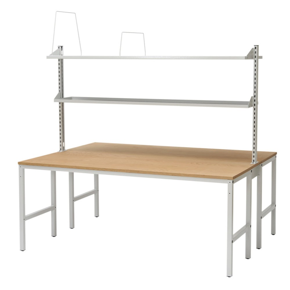 Illustration du produit: Bedrunka+Hirth table d’emballage complète, utilisable des deux côtés HxlxP 1 846 x 1 500 x 1 500 mm