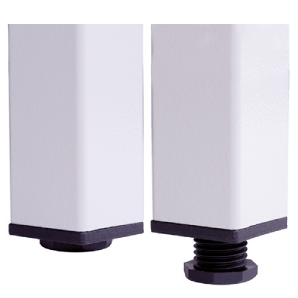 Produktabbildung Nr. 2: Bedrunka+Hirth Kastenwerkbank R 18-24, HxBxT 859 x 1.500 x 750 mm, lichtgrau, lichtblau, 4 Schubladen 4x150 mm, 1 Flügeltür 1x600 mm