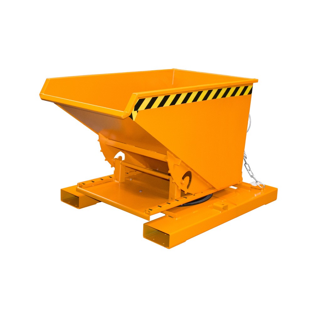 Produktabbildung Nr. 1: Benne à copeaux Bauer® S3S 300, peint, jaune-orange