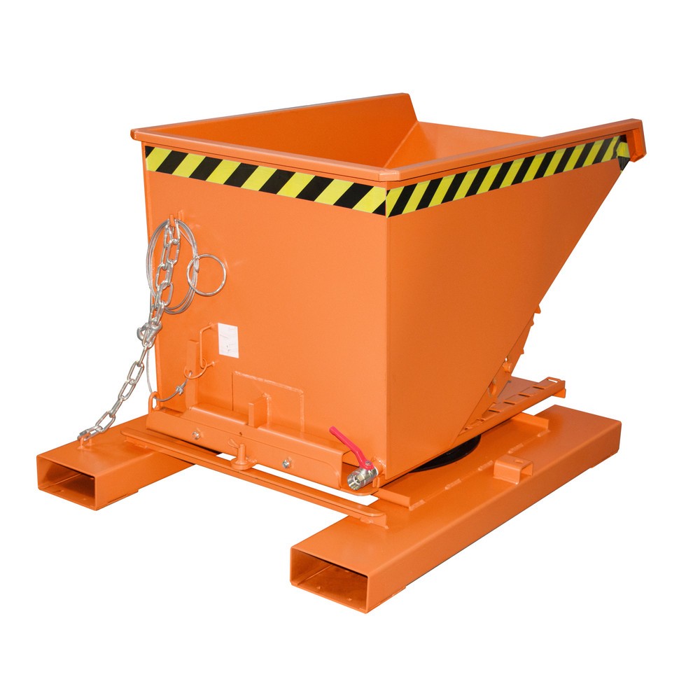 Produktabbildung Nr. 2: Benne à copeaux Bauer® S3S 300, peint, jaune-orange
