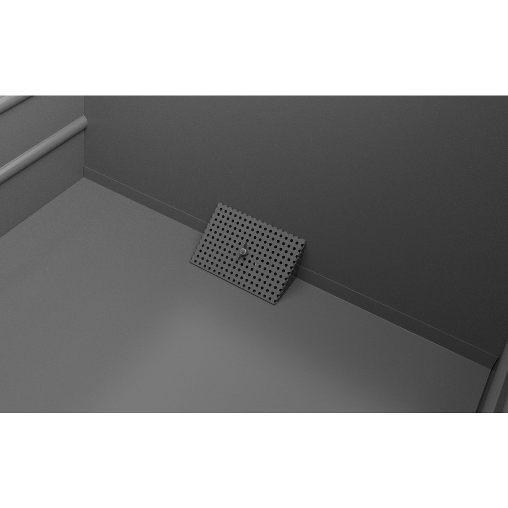 Produktabbildung Nr. 2: Benne à copeaux empilable Bauer® BSS 55, peinte, gris souris