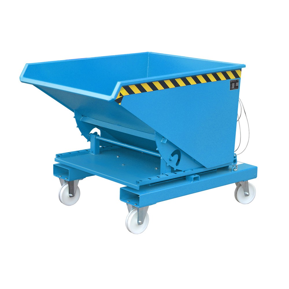 Produktabbildung Nr. 1: Benne basculante Bauer® 3S 600, peinte, bleu clair