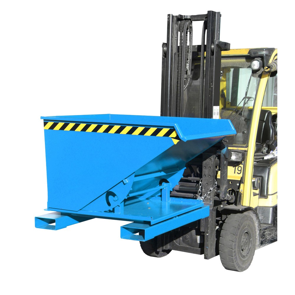 Produktabbildung Nr. 2: Benne basculante Bauer® 3S 600, peinte, bleu clair