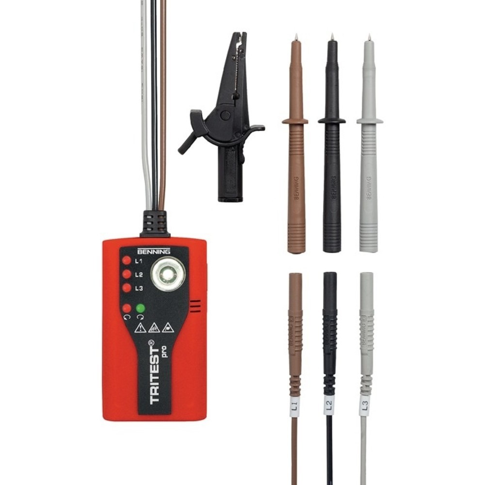 Illustration du produit: BENNING Drehfeldrichtungsanzeiger TRITEST® pro, 400 - 500 V AC