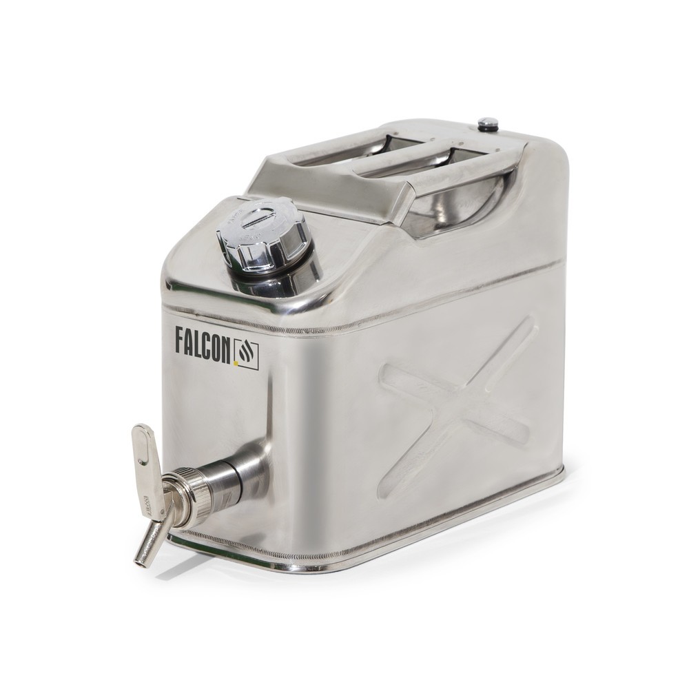 Produktabbildung Nr. 1: Bidon de sécurité, acier inoxydable, avec robinet de remplissage 10 l