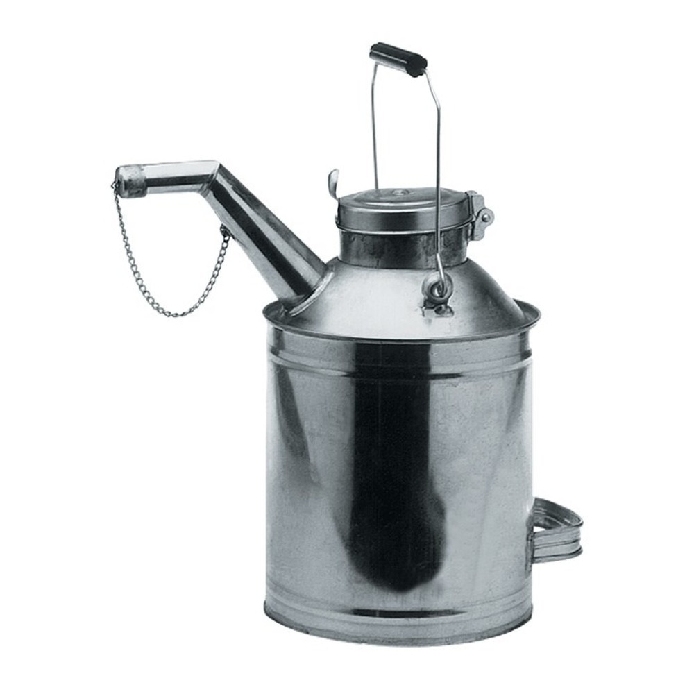 Illustration du produit: Bidon de réserve d'huile tôle blanche capacité 5 l PRESSOL