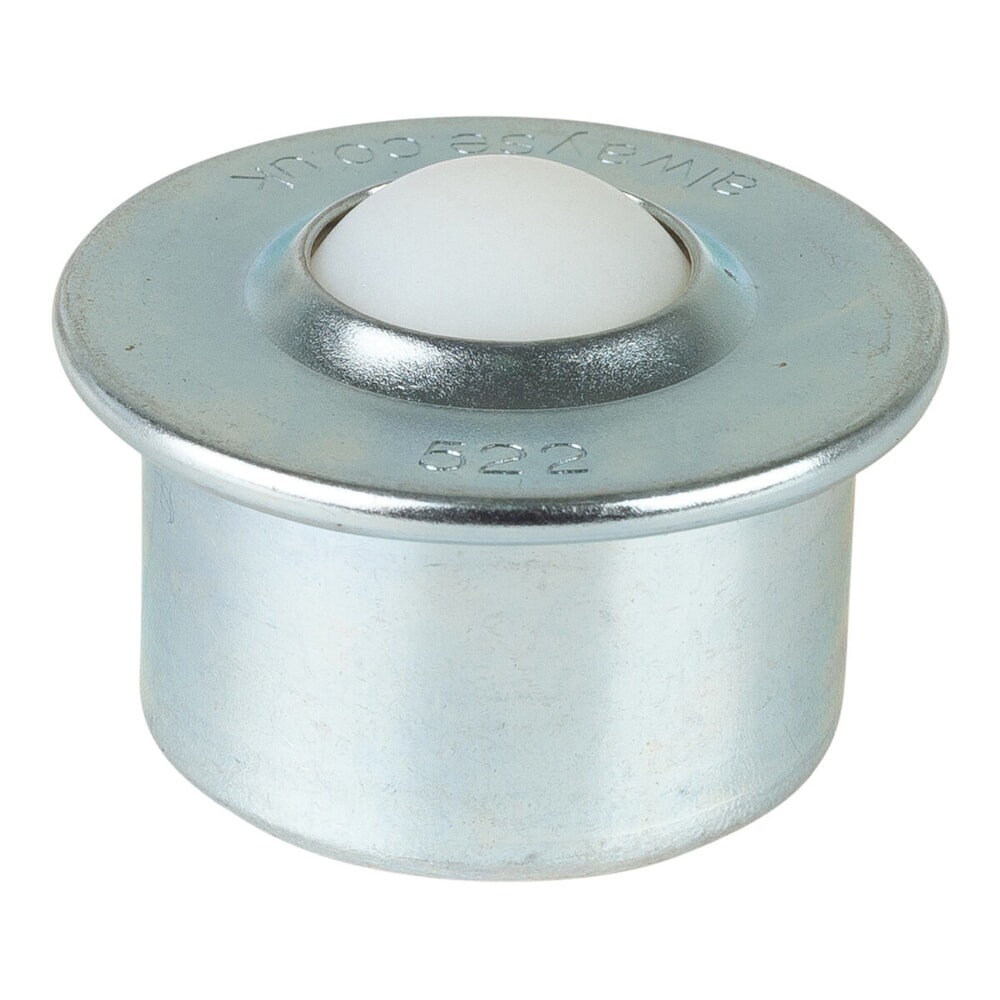Produktabbildung Nr. 1: Galet sphérique, plastique, Ø 22 mm, capacité de charge 7 kg