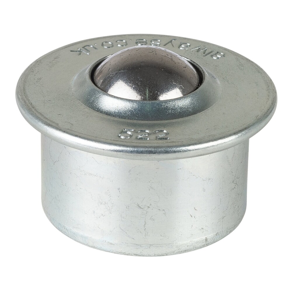 Produktabbildung Nr. 1: Galet sphérique, acier, Ø 22 mm, capacité de charge 130 kg