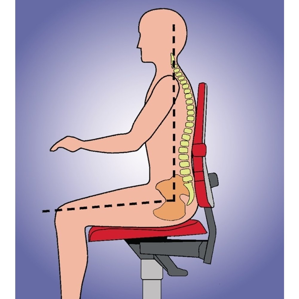 Produktabbildung Nr. 3: Chaise de travail pivotante bimos Sintec B, polypropylène gris, roulettes, 430-580 mm