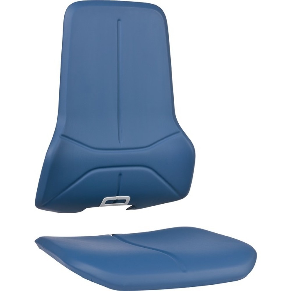 Illustration du produit: Rembourrage interchangeable bimos, adapté à l'assise et au dossier, mousse intégrale bleu