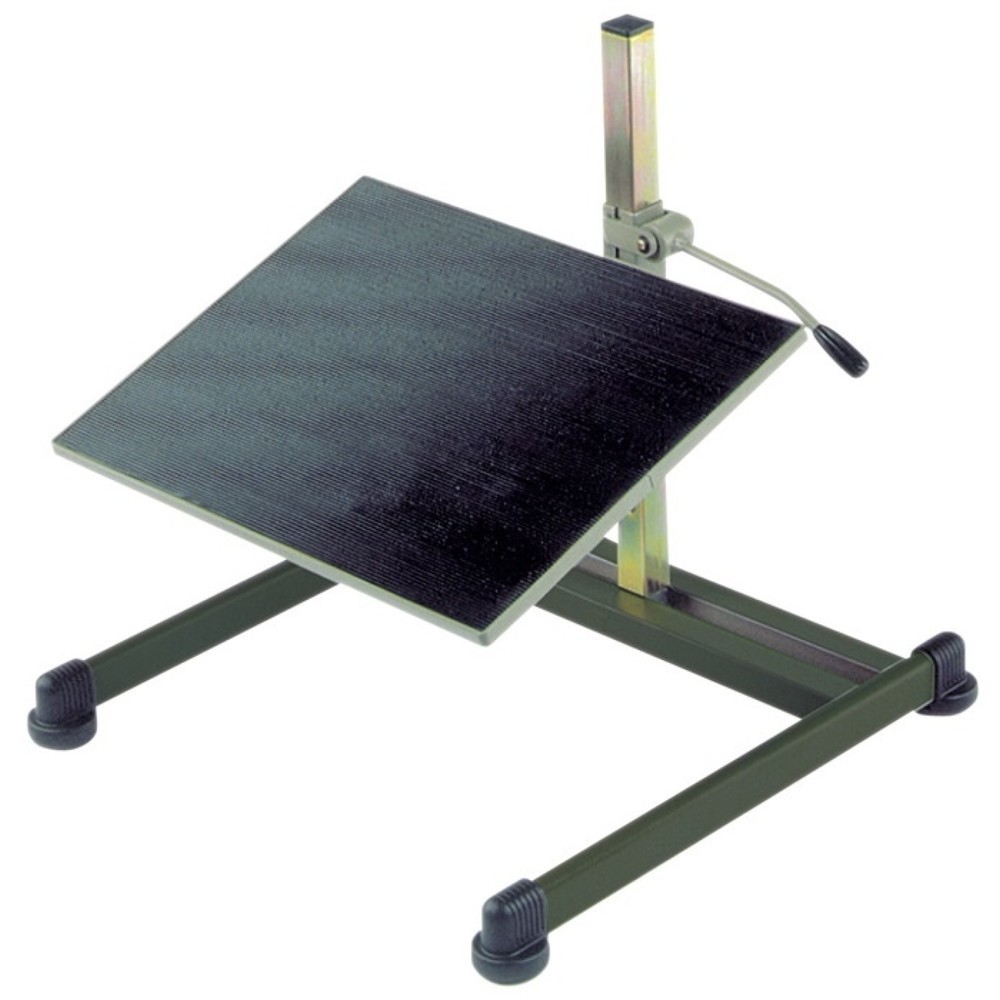 Illustration du produit: repose-pieds bimos Basic, hauteur réglable 65-410 mm, noir l 530 x P 520 x H 510 mm