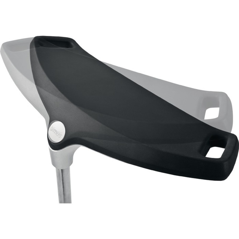 Produktabbildung Nr. 2: Assis-debout bimos, hauteur d'assise réglable 620-850 mm, mousse intégrale, aluminium argenté