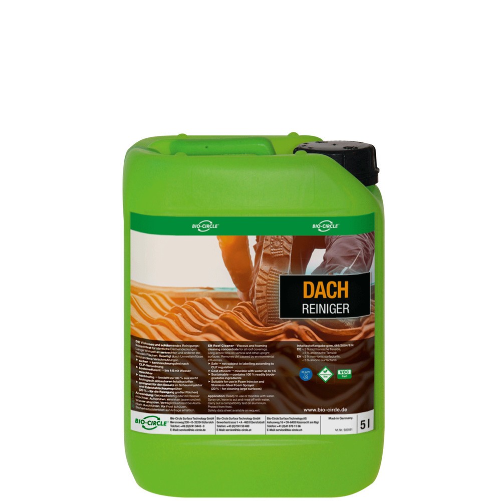 Produktabbildung Nr. 1: BIO-CIRCLE Nettoyant pour toitures, bidon de 5 l