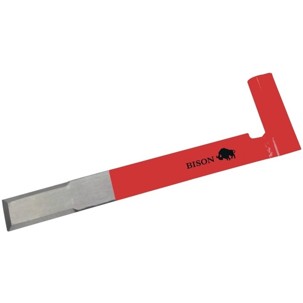 Produktabbildung: BISON Stichaxt Gesamt-L.400mm 3-seitig geschliffen,geh.CrV-Stahl