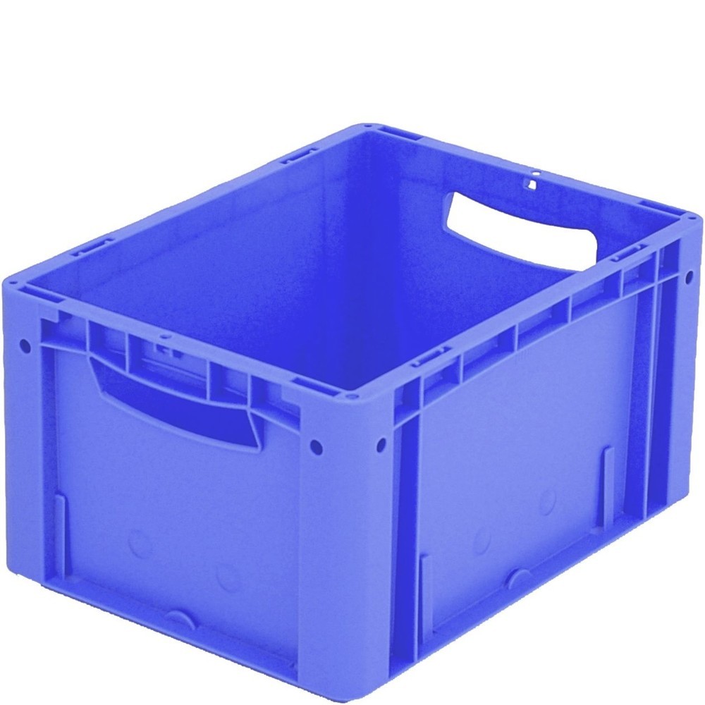 Produktabbildung: Bito Euro-Stapelbehälter XL, HxBxT 220 x 300 x 400 mm, 19 Liter, blau