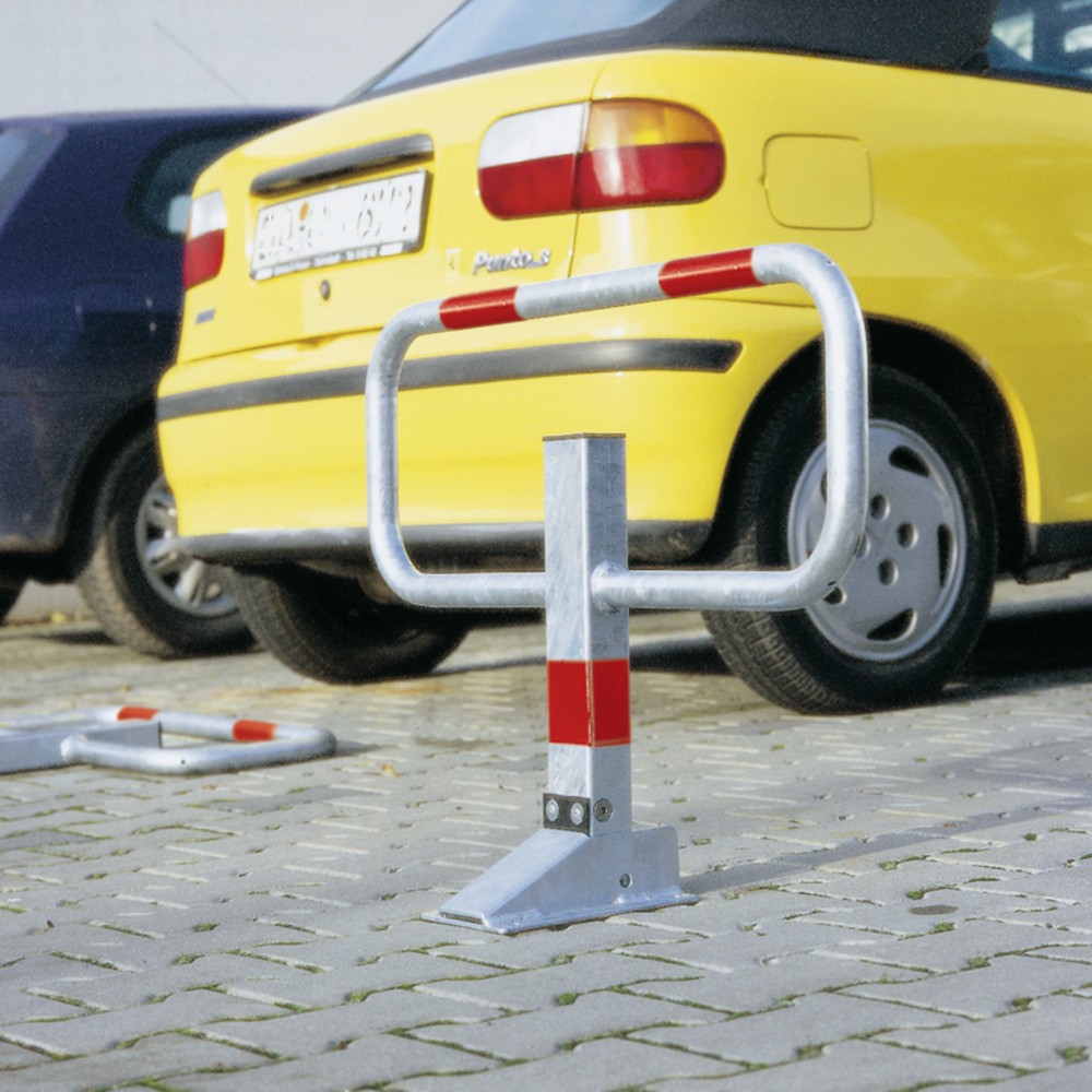 Produktabbildung Nr. 2: Bloc de parking rabattable Plus, sans réflecteurs, à bétonner