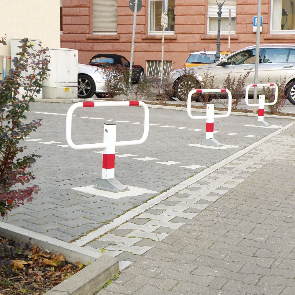 Produktabbildung Nr. 3: Bloc de parking rabattable Plus, sans réflecteurs, à bétonner