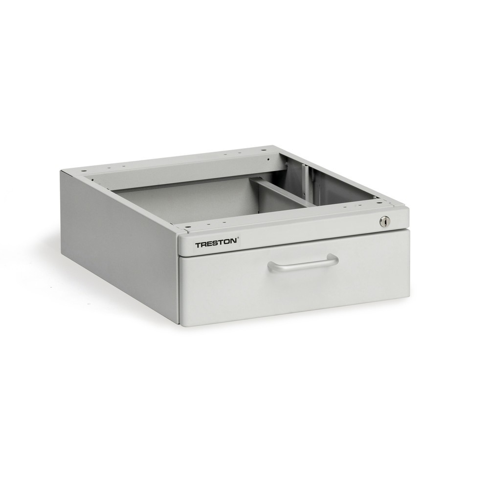 Illustration du produit: Bloc-tiroirs à fixer sous table, HxLxP 140 x 370 x 460 mm, 1 tiroir