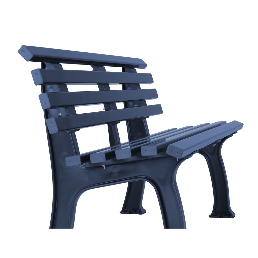 Produktabbildung Nr. 2: BLOME Sitzbank Bern, Länge 1.500 mm, 2-füssig, blau