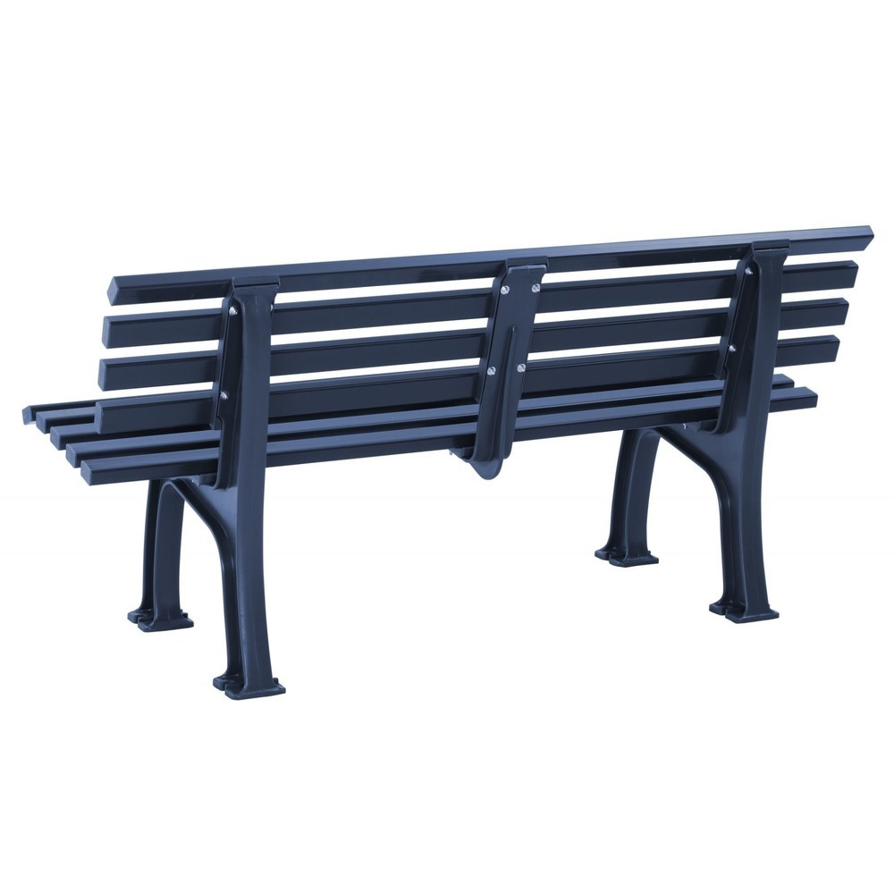 Produktabbildung Nr. 3: BLOME Sitzbank Bern, Länge 1.500 mm, 2-füssig, blau