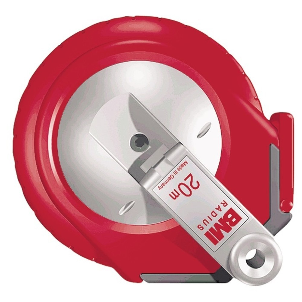 Produktabbildung: BMI Kapselbandmass RADIUS L.10m Band-B.13mm Acm EG II Ku.gelb Glasfaser