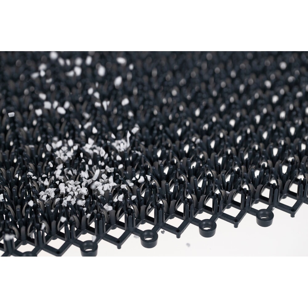 Produktabbildung Nr. 2: Bodenmatte für Grobschmutz, PE, BxL 570 x 860 mm, dunkelgrau