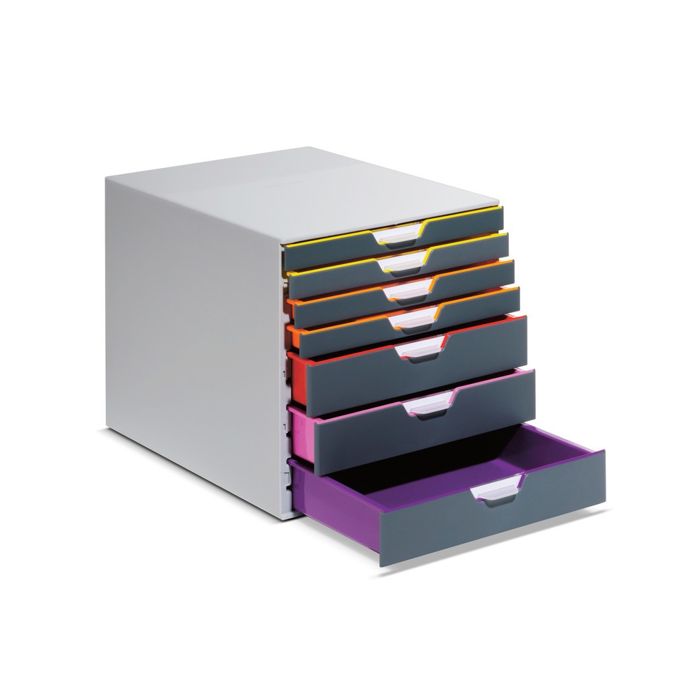 Illustration du produit: Boîte à tiroirs DURABLE Varicolor, 7 tiroirs