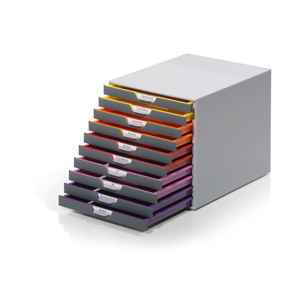 Produktabbildung Nr. 3: Boîte à tiroirs DURABLE Varicolor, 10 tiroirs