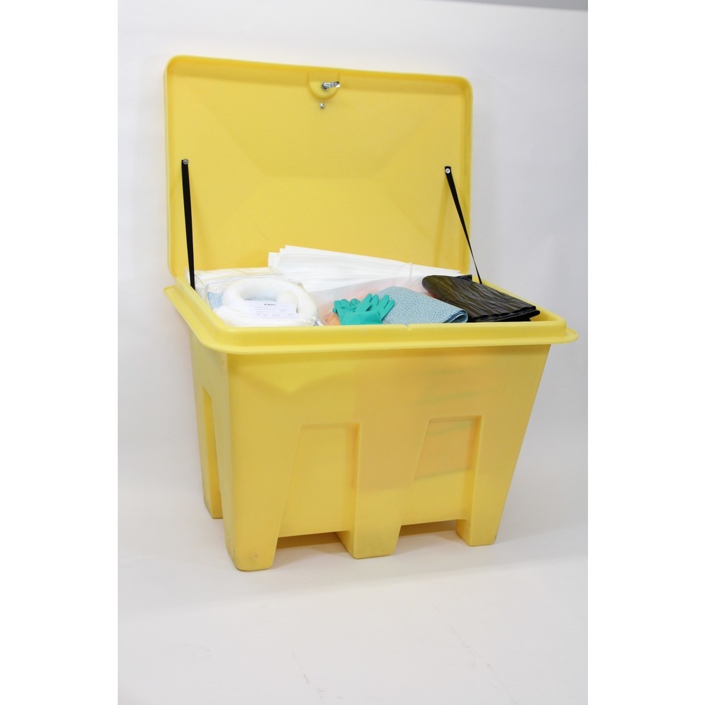 Illustration du produit: Boîte d'urgence, huile, capacité d'absorption 650 l