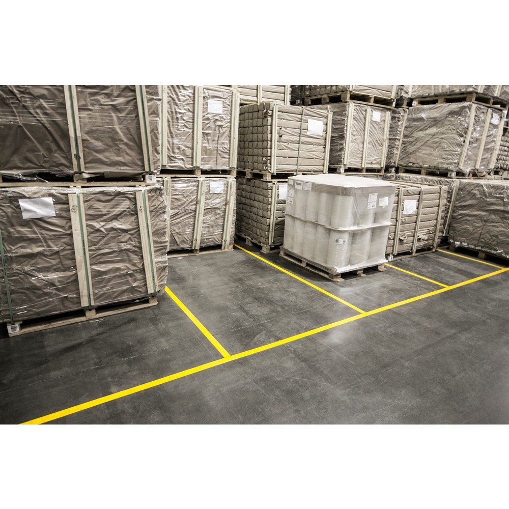 Produktabbildung Nr. 3: BOPLAN® Marquage au sol Line Plan, Lxl 30 m x 50 mm, jaune