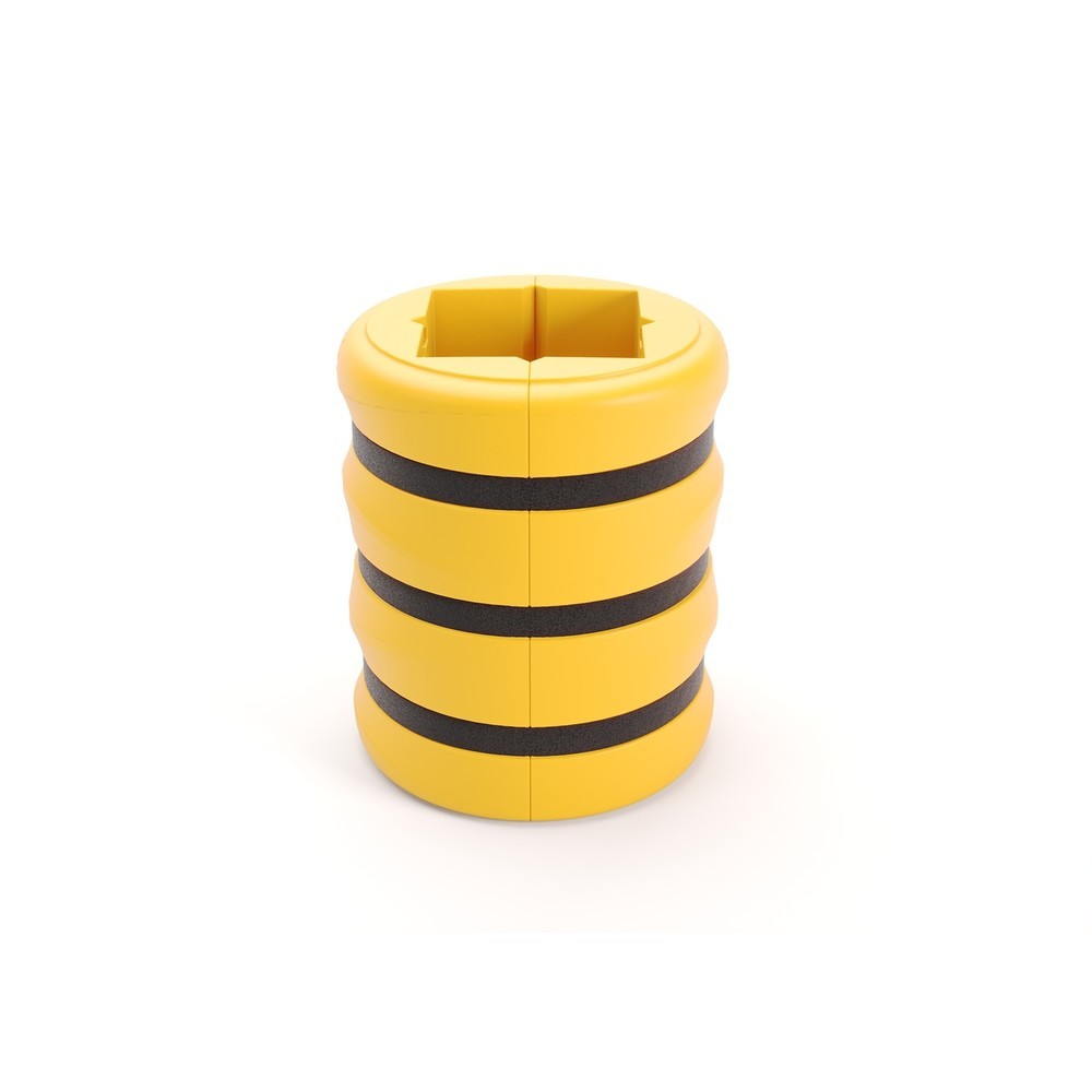 Illustration du produit: Protection contre les chocs pour colonnes BOPLAN® KP Protector, hauteur 1 100 mm, pour dimensions de colonne (L x P) 500 x 500 mm