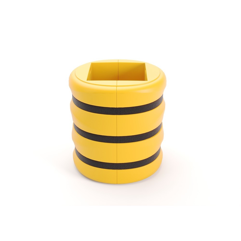 Illustration du produit: Protection contre les chocs pour colonnes BOPLAN® KP Protector, hauteur 1 100 mm, pour dimensions de colonne (L x P) 600 x 600 mm