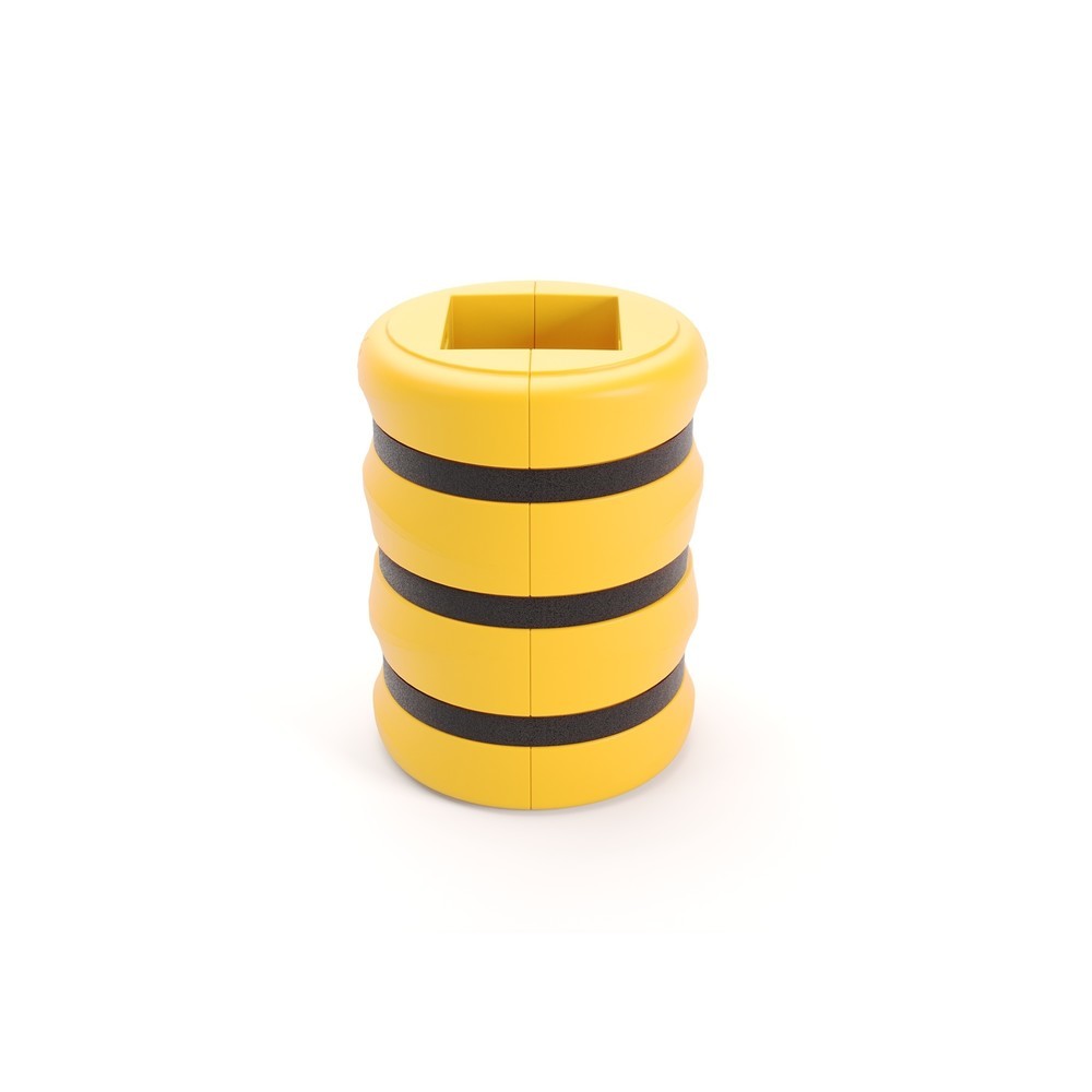 Illustration du produit: Protection contre les chocs pour colonnes BOPLAN® KP Protector, hauteur 1 100 mm, pour dimensions de colonne (L x P) 400 x 400 mm