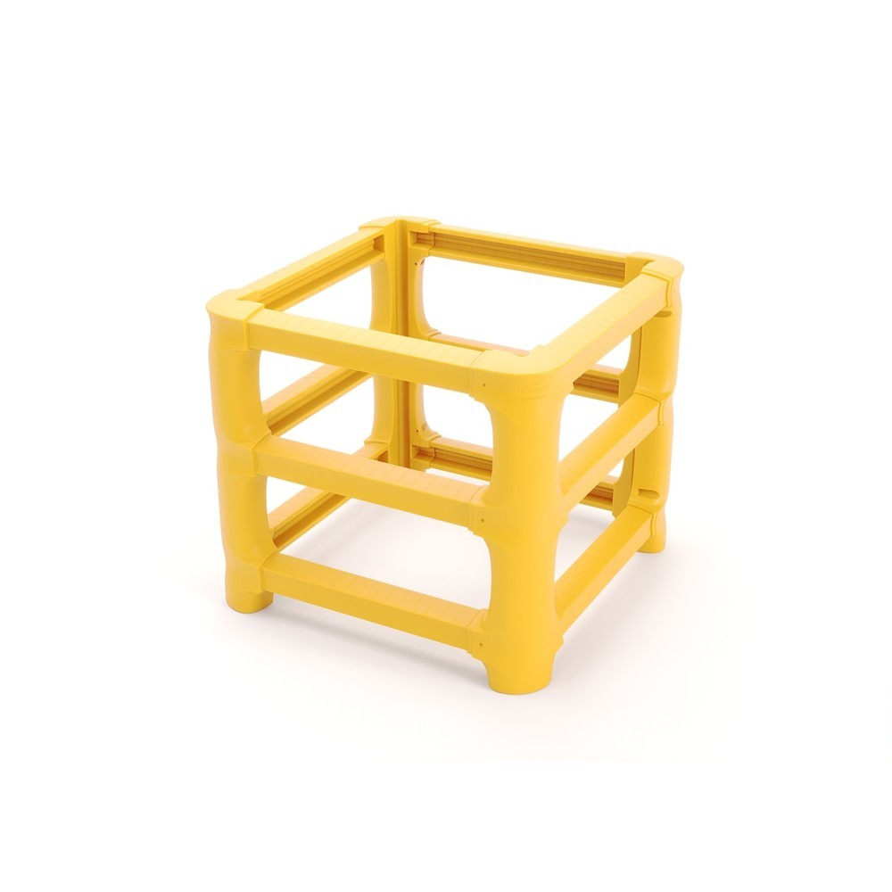 Produktabbildung Nr. 1: BOPLAN® Säulen-Anfahrschutz CP Universal, zuschneidbar, Höhe 1.100 mm, für Säulenmasse (BxT) 1.000 x 1.000 mm