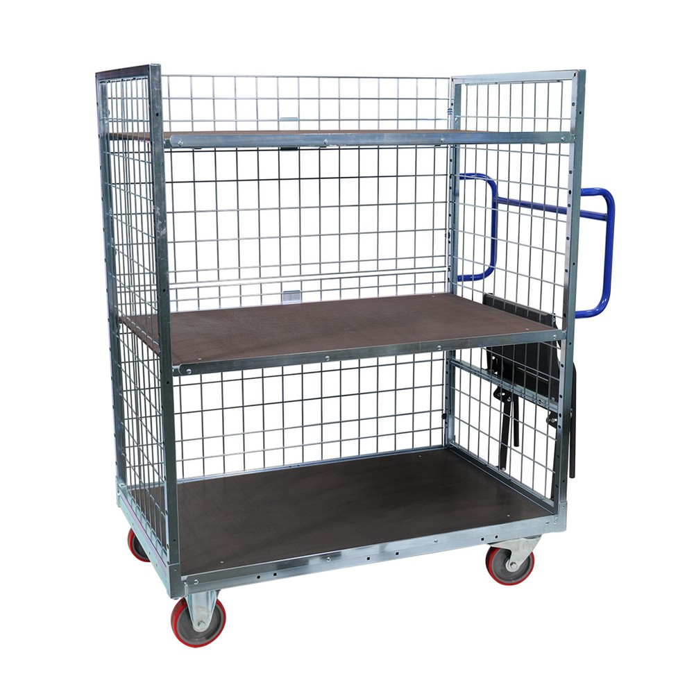 Produktabbildung Nr. 3: Bord antidérapant du plateau intermédiaire pour le chariot de préparation de commandes Ameise® AK-XL
