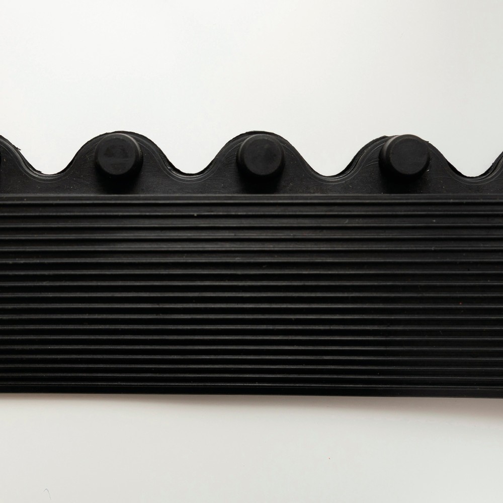 Produktabbildung Nr. 2: Bordure pour tapis de sol NoTrax Slabmat Carré™, femelle, noire