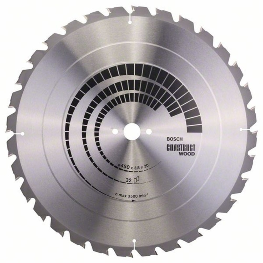 Produktabbildung Nr. 2: BOSCH Kreissägeblatt AD 450mm Z.32 HB Schnitt-B.3,8mm