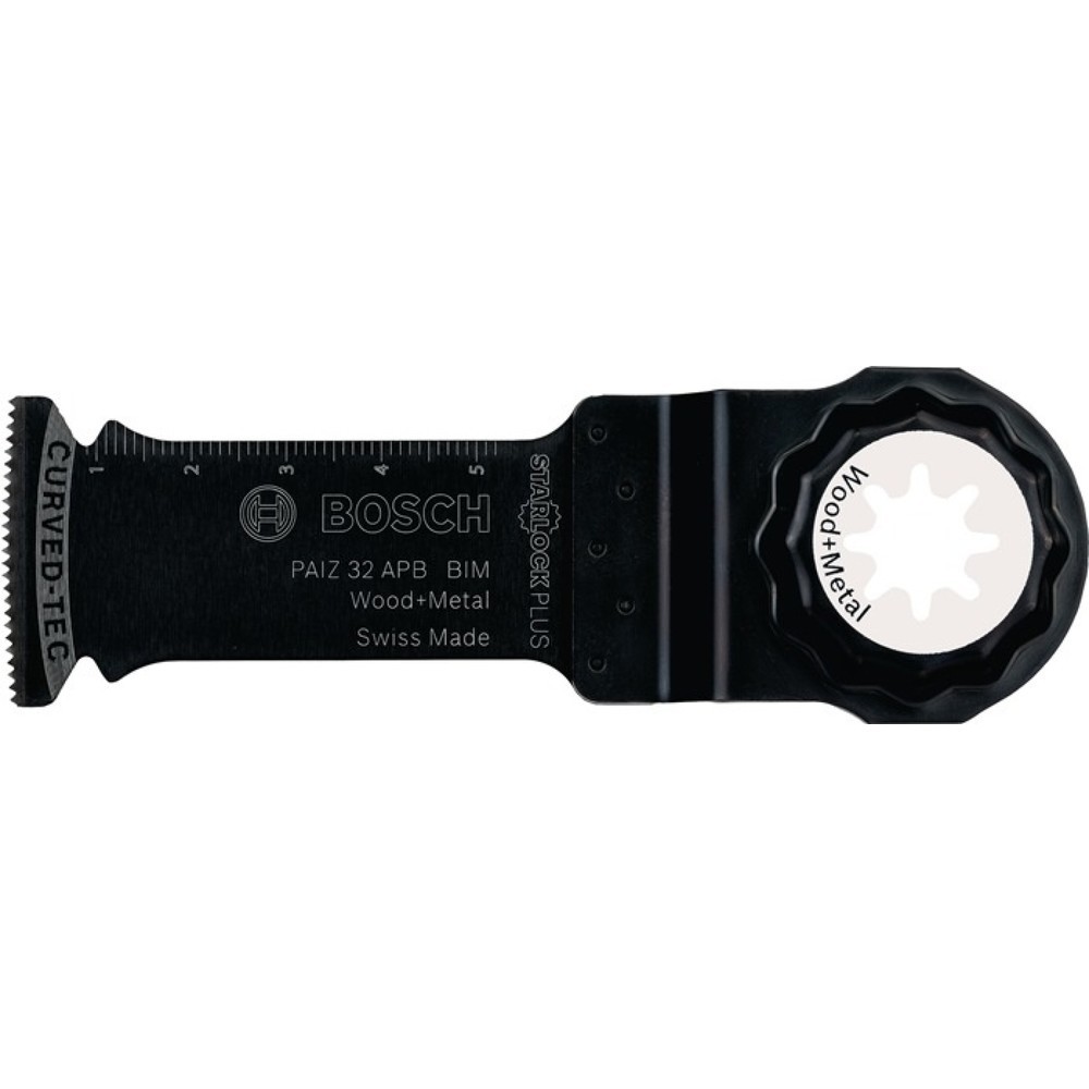 Illustration du produit: BOSCH Tauchsägeblatt PAIZ 32 APB, Starlock Plus, Breite 32 mm Eintauchtiefe 60 mm, 1er Pack