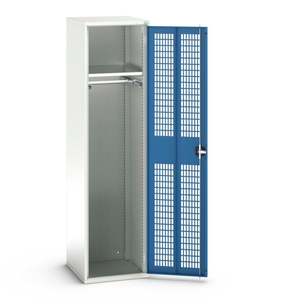 Illustration du produit: bott verso Armoire-penderie avec ventilation, avec 1 tablette et 1 tringle à vêtements, lxPxH : 525 x 550 x 2 000 mm